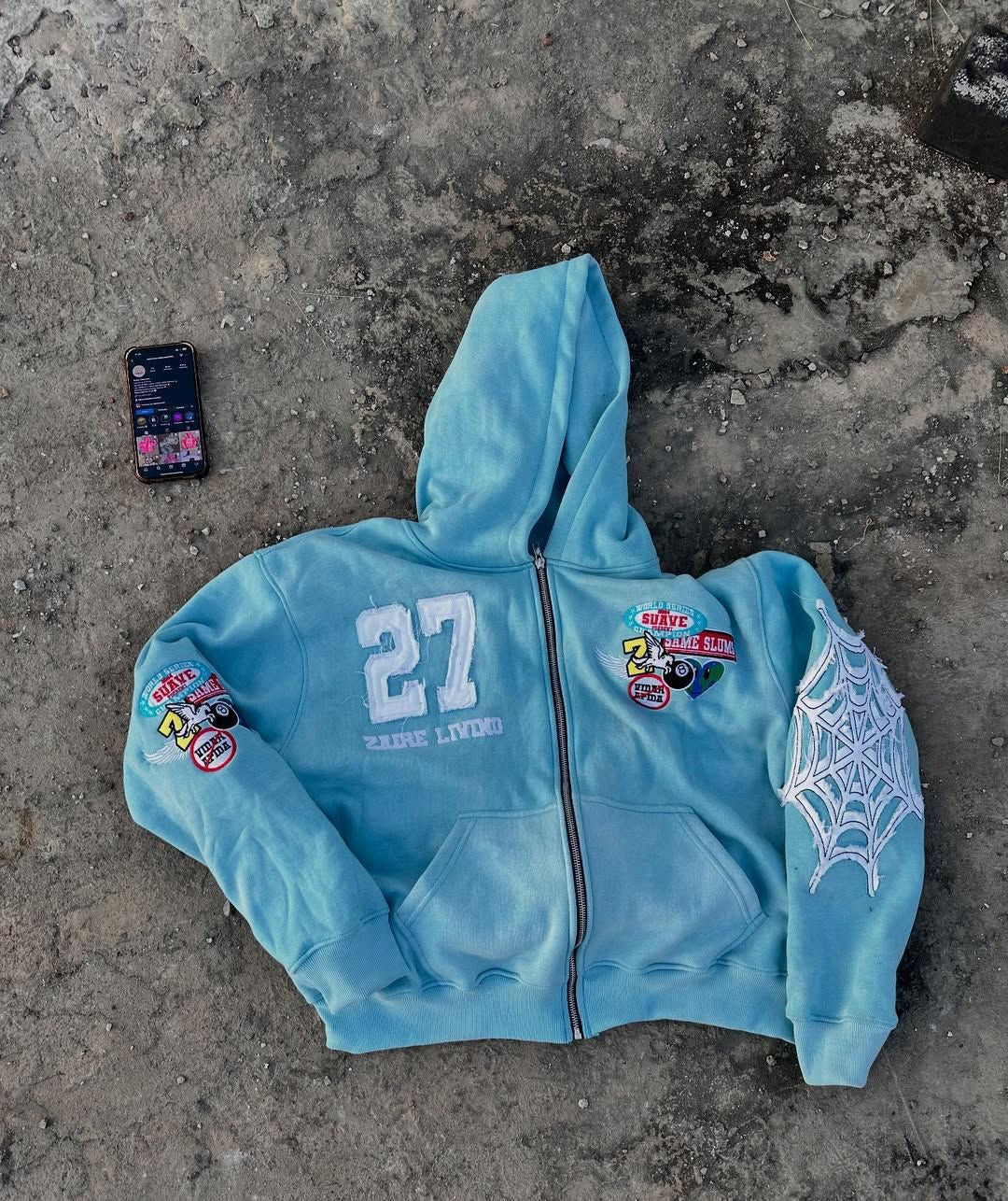 Zip Up Streetwear Hoodie