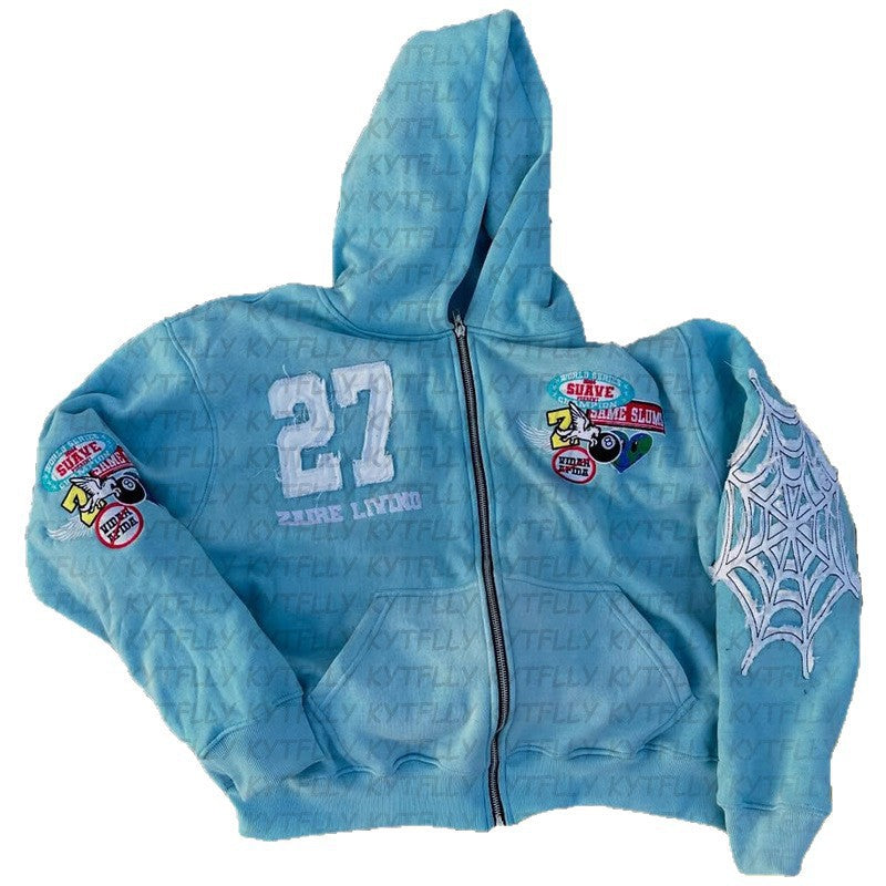 Zip Up Streetwear Hoodie