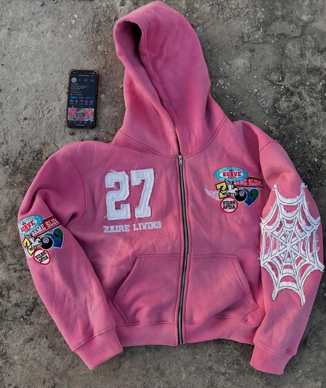 Zip Up Streetwear Hoodie